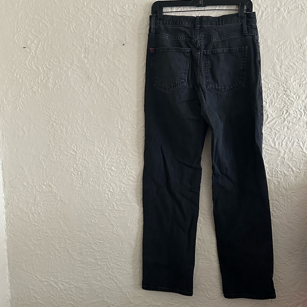 Urban Outfitters BDG Stretch Cowboy Jeans Black Gray Denim Straight Leg 30 - Picture 7 of 10